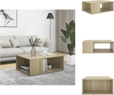 Obrázek produktu pro vidaXL Konferenční stolek Sonoma dub 90x67x33 cm materiál na bázi dřeva - Konferenční stolky