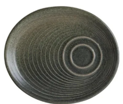Produktbild von Hornfels Ripple Untertasse 20x17cm - 12 Stück