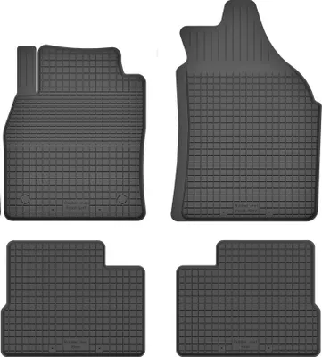 Produktbild von Gummifußmatten 4er Set, universell für: Nissan Micra K13 Schrägheck (2010-2016)