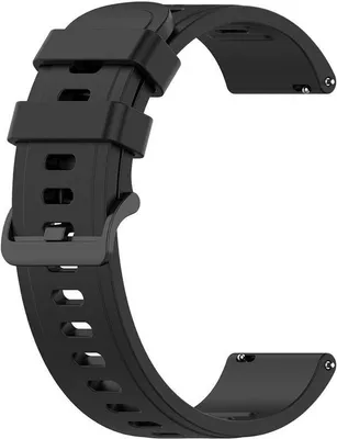 Produktbild von Bstrap Silicone V3 Armband für Samsung Galaxy Watch Active 2 40/44mm, black
