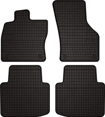 Immagine prodotto di Tappetini auto in gomma adatto per Skoda Superb III (2015-2020, station wagon, berlina) neri, set 4 pz, con fissaggi