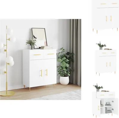 Produktbild von vidaXL Sideboard Weiß 69,5x34x90 cm Holzwerkstoff -  Sideboards