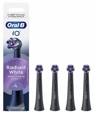 Immagine prodotto di Testine di ricambio iO Radiant White Black 4 pz