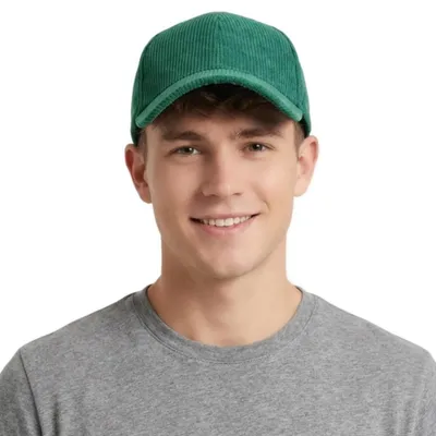 Immagine prodotto di Cappello da baseball in cotone, unisex, regolabile, verde scuro, taglia M-L, caldo