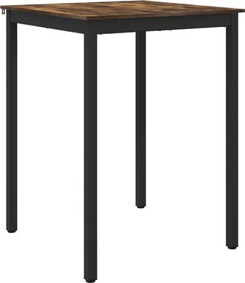 Image de vidaXL Table haute en bois composite
