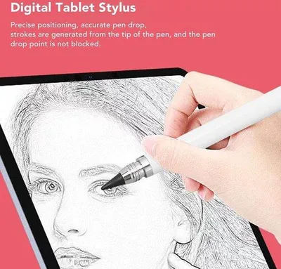 Immagine prodotto di Penna stilo 3 in 1 con punta fine, bianca, per tablet e cellulari