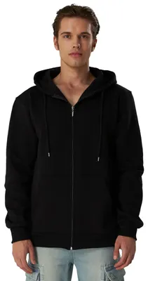 Produktbild von Smith & Solo Hoodie Herren Reißverschluss – Sweatjacke (Schwarz, 3XL) – Schwarz-zip