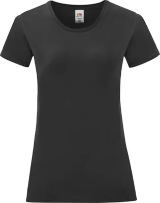 Obrázok produktu pre Fruit of the Loom - Tričko "Iconic 150" pre ženy BC4777 (2XL) (Schwarz)
