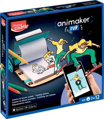Zdjęcie produktu dla Maped® Creativ 907069 Maped® Creativ Daumenkino action Malset farbsortiert, 1 St.