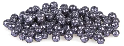 Produktbild von Glitzernde Mini-Kugeln Dunkelblau 8 mm 10 g Tischdeko - Einheitsgröße