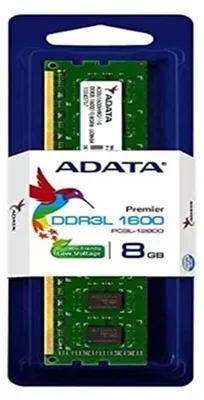 Image de Adata Addu1600w8g11-s 1x8gb Ddr3 1600mhz Ram Transparent Transparent One Size