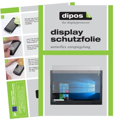 Produktbild von 2x Schutzfolie für Lenovo Ideapad 320 (17.3 Zoll) matt Displayschutzfolie Folie