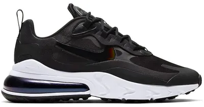 Produktbild von Nike Air Max 270 React Black White Iridescent (Women's) - EU 38