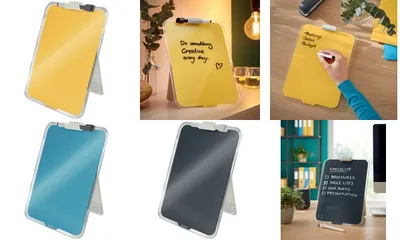 Produktbild von Flipchart stolný sklenený Leitz Cosy teplý žltý