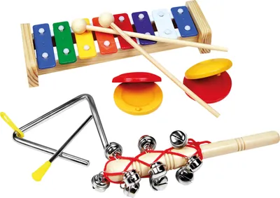 Produktbild von Bino Musikset mit Triangel ab 3 Jahren, 86590