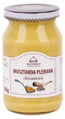 Zdjęcie produktu dla Musztarda Plebana Chrzanowa Bacówka 250G
