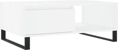 Obrázek produktu pro vidaXL Konferenční stolek bílý 90x60x35 cm Materiál dřevo