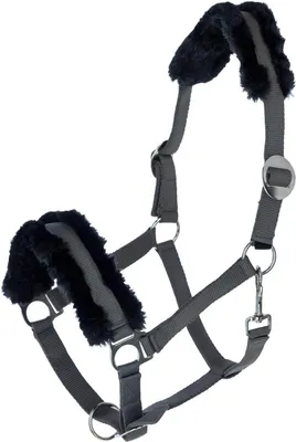 Image de Licol Covalliero ClassicSoft en fourrure Stone Pony