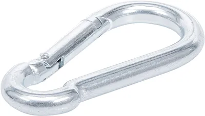 Produktbild von KRAFTMANN 8076 Schlüsselbund-Karabiner 100x10 mm