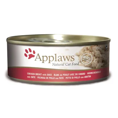 Produktbild von Applaws Cat Dose Hühnchenbrust & Ente 156g