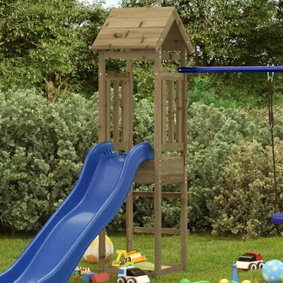Obrázok produktu pre vidaXL Hracia veža 52,5x46,5x206,5 cm Impregnované borovicové drevo