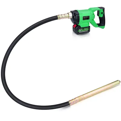 Produktbild von Ø35mm Akku Betonrüttler Betonverdichter mit Akku, Kupfermotor 850W 6000U/min Kompatibel mit Makita Akku, 2m Handrüttler Rüttelflasche Betonwerkzeuge