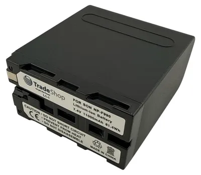 Produktbild von Trade-Shop Kamera Li-Ion Akku 11000mAh für Sony CCD-TRV31(E) CCD-TRV33 CCD-TRV45(K) CCD-TRV47(E) CCD-TRV48(E) CCD-TRV49 CCD-TRV54E CCD-TRV56(E)