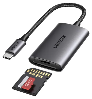 Produktbild von UGREEN SD Kartenleser Micro SD USB C Card Reader (SD 4.0)