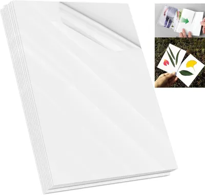 Produktbild von Kaltlaminierfolie selbstklebend, transparent glänzend, 25 Blatt A4, für Dokumentenschutz