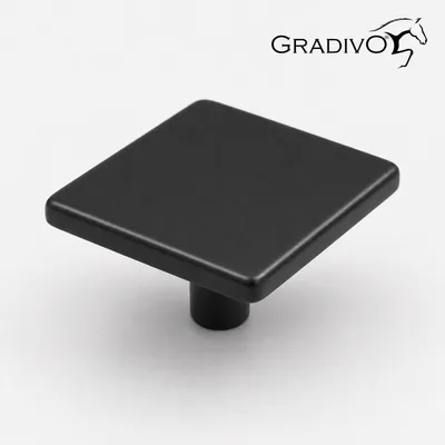 Produktbild von Möbelknopf Schrankknopf Schubladenknopf 157 Schwarz