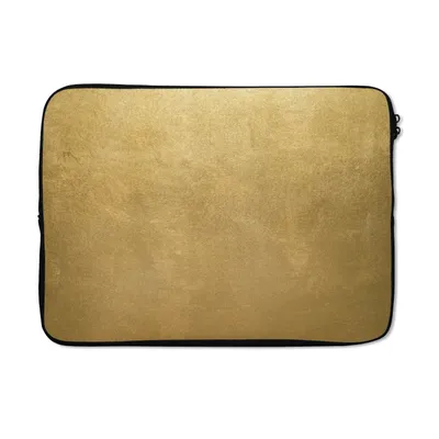 Produktbild von MuchoWow® Laptop Hülle 13 Zoll Goldener Hintergrund Laptoptasche - Laptophülle - Sleeve - Rundumschutz