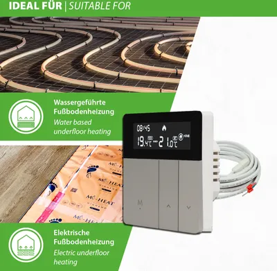 Produktbild von WiFi digital Thermostat Raumthermostat Smart Steuerung Heizungssteuerung TH213