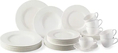 Obrázok produktu pre Villeroy & Boch Villeroy & Boch Basic White 30-dielna sada riadu