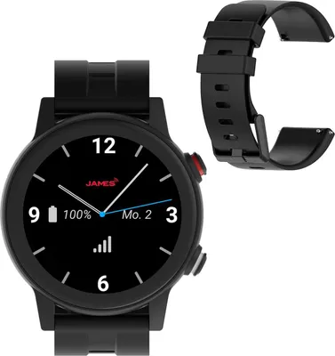 Produktbild von James R9 Seniorenuhr Gesundheitsuhr Fitnessuhr Notrufuhr mit SOS Knopf