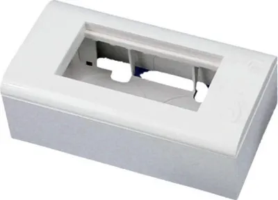 Obrázek produktu pro Alantec OS010, Koncový kryt, 1 kusů, ABS umělá hmota, Kov, Bílá, 90 mm, 45 mm