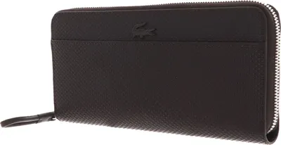 Produktbild von LACOSTE Leder Geldbörse Chantaco Lace Long Zip Wallet Ganache braun