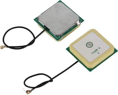 Imagen del producto de 2 antenas cerámicas GPS para posicionamiento, con tecnología BD de doble frecuencia, módulo activo integrado de alta ganancia de 28 dBi