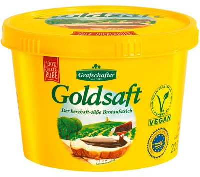 Obrázek produktu pro Grafschafter Goldsaft sirup z cukrové řepy pikantní sladký 225g