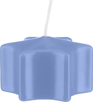 Produktbild von Sternkerzen Schwimmkerzen Flieder 35 x Ø 60 mm, 16 Stück