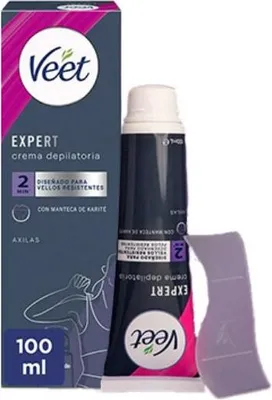 Produktbild von 1x Veet EXPERT AXILLAS Creme zur Haarentfernung in empfindlichen Bereichen 100 ml