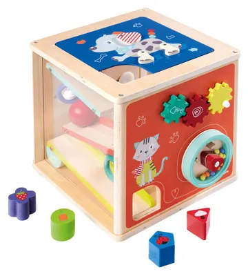 Image de Eichhorn Boîte d'activités en bois avec formes