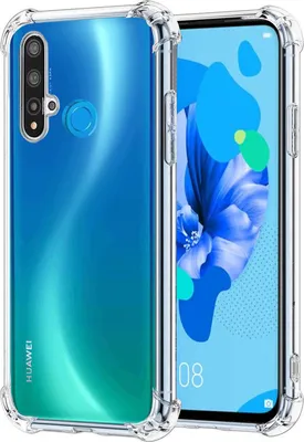 Obrázek produktu pro Pouzdro pro Huawei P20 Lite 2019 Ochranný kryt proti nárazu Pouzdro na mobilní telefon Transparentní