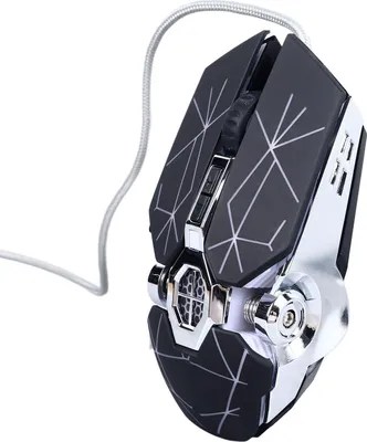 Zdjęcie produktu dla Mechaniczna mysz do gier Precyzyjna kontrola Szybka reakcja Ergonomiczne myszy przewodowe RGB do komputera