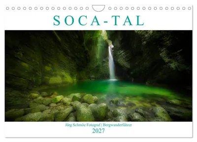 Produktbild von "S O C A - T A L" (Wandkalender 2027 DIN A4 quer), CALVENDO Monatskalender