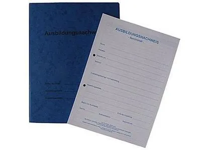 Image de Berichtsheft / Ausbildungsnachweis als Block - für 1 Jahr: tägliche Eintragungen (Montag - Sonntag), pro Woche 1 Seite für zusätzliche Berichte / Zeichnungen