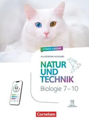 Obrázok produktu pre Natur und Technik 7.-10. Schuljahr - Biologie - Ausgabe A - Neubearbeitung 2025 - Schulbuch