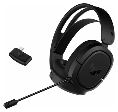 Produktbild von ASUS TUF Gaming H1 Wireless, Kabellos, 20 - 20000 Hz, Gaming, 295 g, Kopfhörer, Schwarz