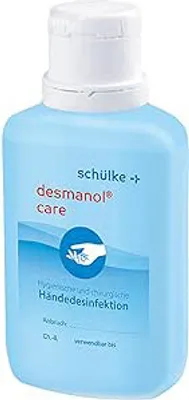 Produktbild von Schülke - desmanol care - alkoholhaltiges Händedesinfektionsmittel - 100ml Flasche