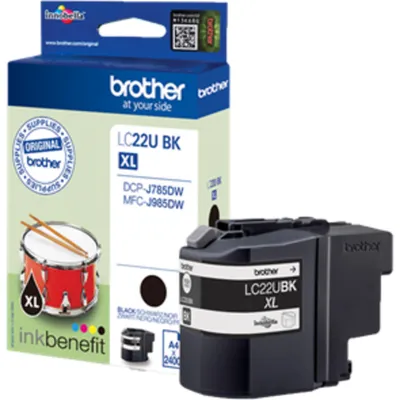 Image de Patrone Brother LC-22UBK MFCJ985DW