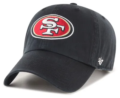 Produktbild von 47 Brand Relaxed Cap CLEAN UP San Francisco 49ers schwarz